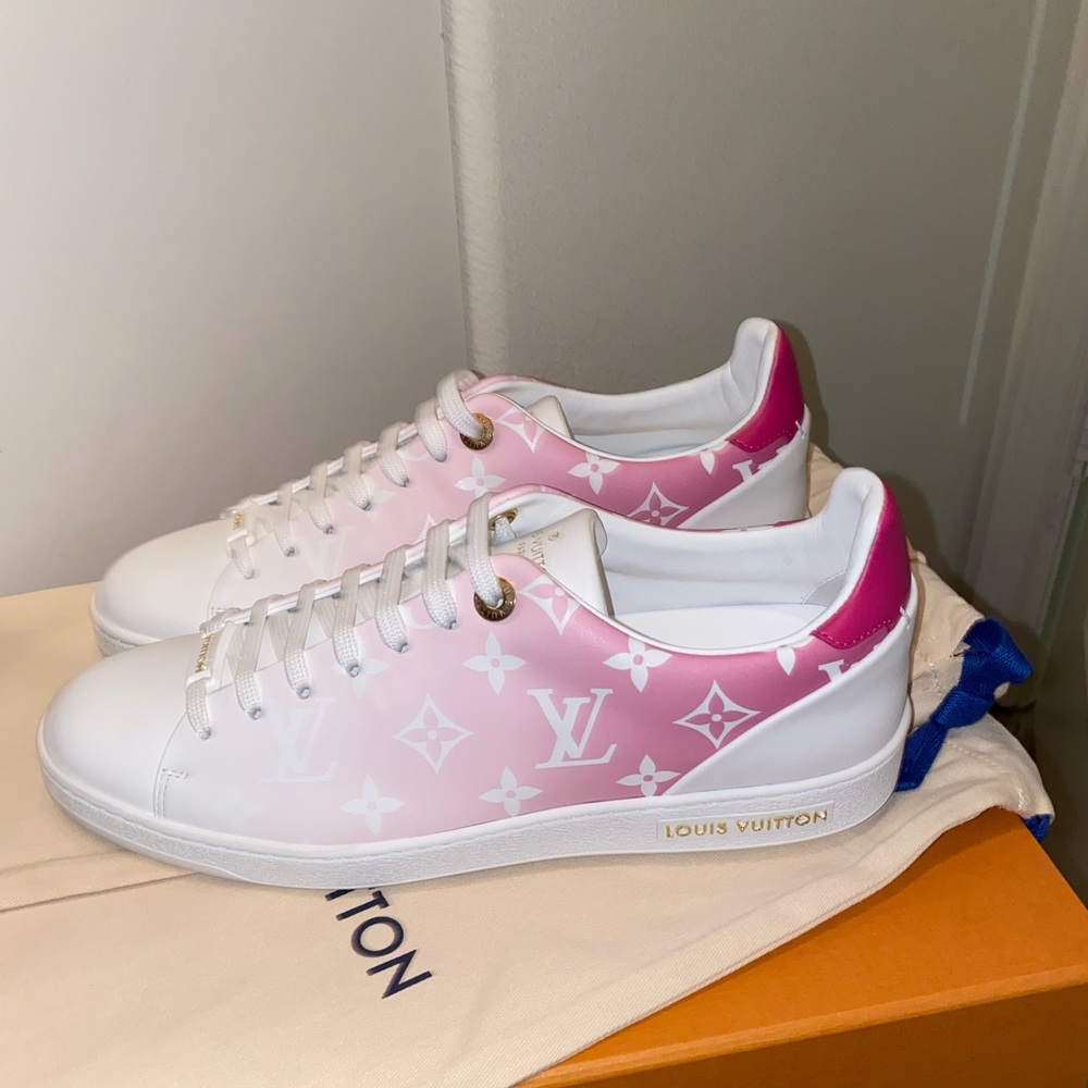 💕SOLD💕Louis Vuitton 2020 front row sneakers pink - Picture 2 of 8